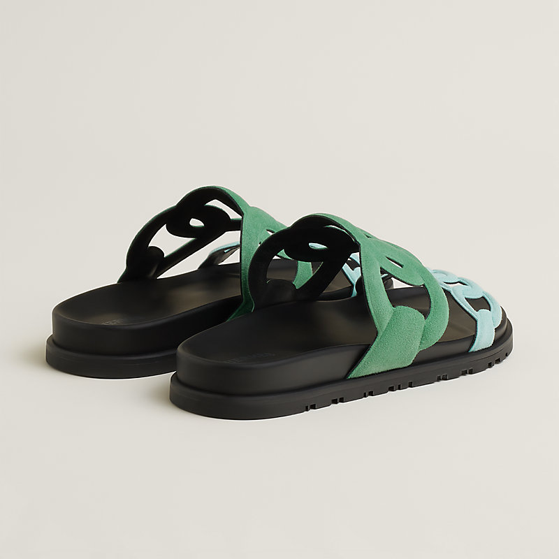 Extra sandal - Green | Hermès UK